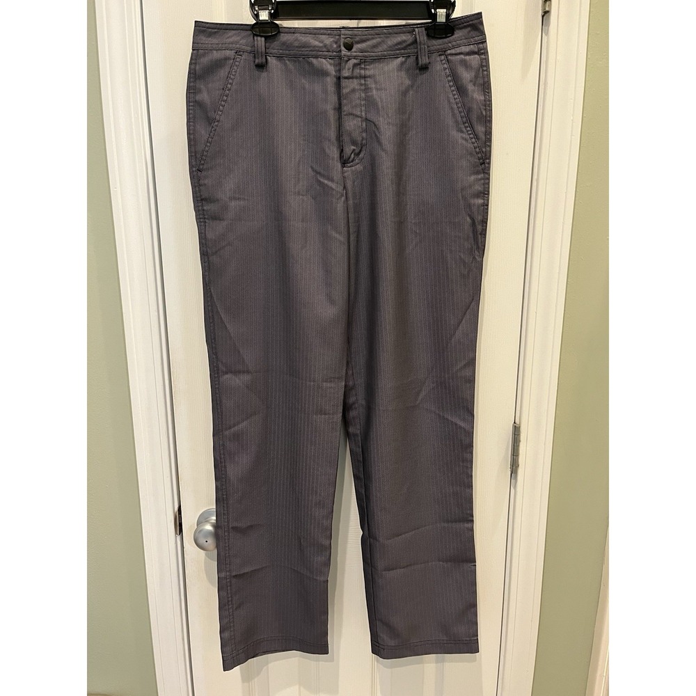 Puma Sport Lifestyle Men's Gray‎ Herringbone Golf Pants Size 32x32 Puma Cell